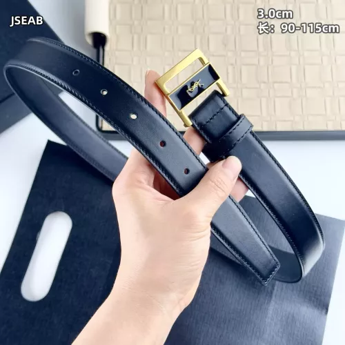 Wholesale Yves Saint Laurent AAA Quality Belts In 3.0cm For Women #1340344 $48.00 USD, Wholesale Quality Replica Yves Saint Laurent AAA Quality Belts