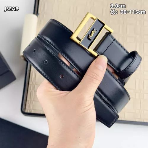 Replica Yves Saint Laurent AAA Quality Belts In 3.0cm For Women #1340344 $48.00 USD for Wholesale
