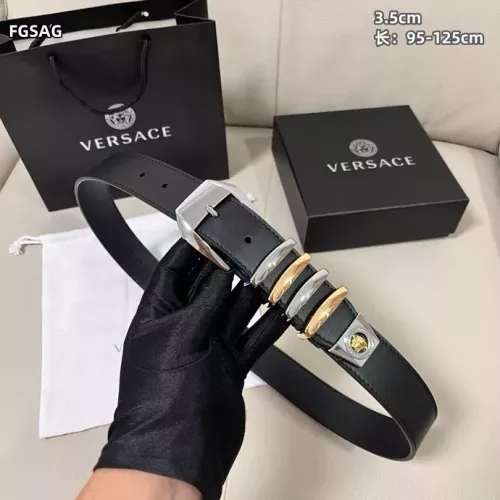 Wholesale Versace AAA Quality Belts In 3.5cm For Unisex #1340347 $68.00 USD, Wholesale Quality Replica Versace AAA Quality Belts