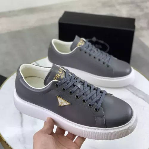 Wholesale Prada Casual Shoes For Men #1340364 $125.00 USD, Wholesale Quality Replica Prada Casual Shoes