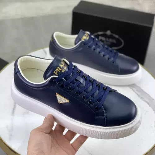 Wholesale Prada Casual Shoes For Men #1340365 $125.00 USD, Wholesale Quality Replica Prada Casual Shoes