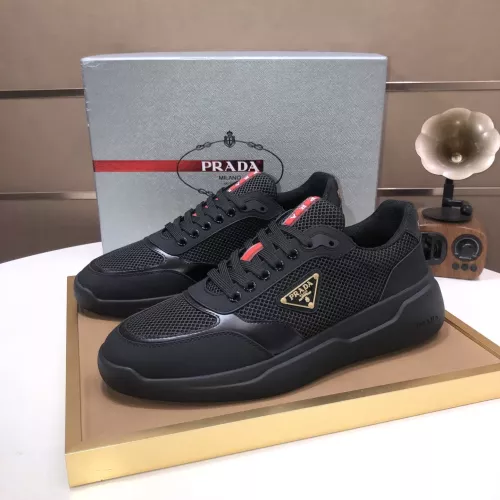 Wholesale Prada Casual Shoes For Men #1340373 $112.00 USD, Wholesale Quality Replica Prada Casual Shoes