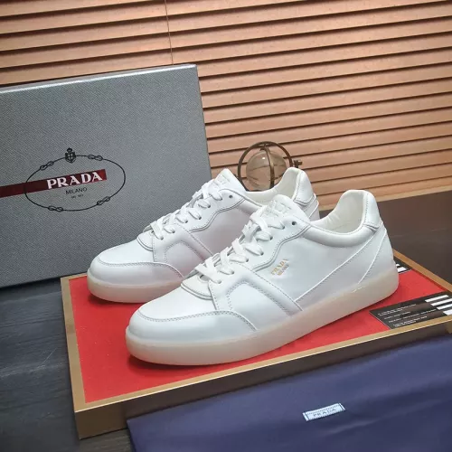 Wholesale Prada Casual Shoes For Men #1340374 $105.00 USD, Wholesale Quality Replica Prada Casual Shoes