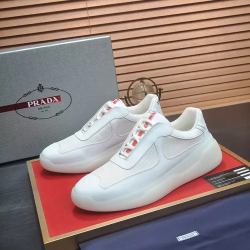 Wholesale Prada Casual Shoes For Men #1340377 $112.00 USD, Wholesale Quality Replica Prada Casual Shoes