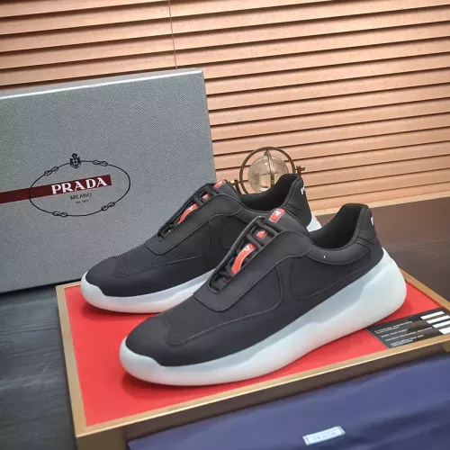 Wholesale Prada Casual Shoes For Men #1340378 $112.00 USD, Wholesale Quality Replica Prada Casual Shoes