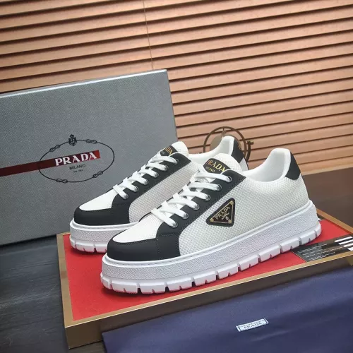 Wholesale Prada Casual Shoes For Men #1340379 $105.00 USD, Wholesale Quality Replica Prada Casual Shoes
