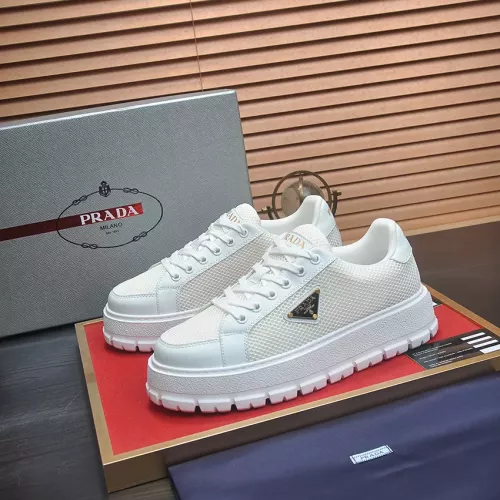 Wholesale Prada Casual Shoes For Men #1340382 $105.00 USD, Wholesale Quality Replica Prada Casual Shoes