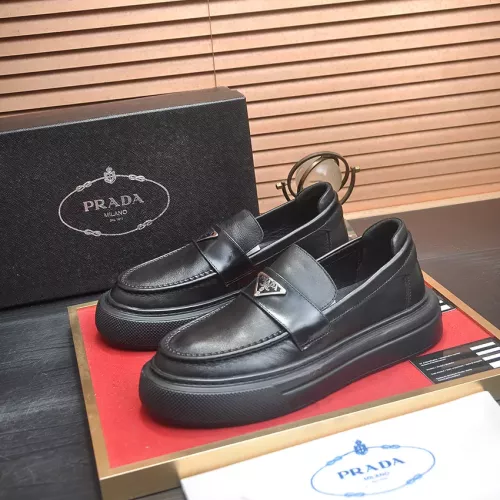 Wholesale Prada Casual Shoes For Men #1340385 $96.00 USD, Wholesale Quality Replica Prada Casual Shoes