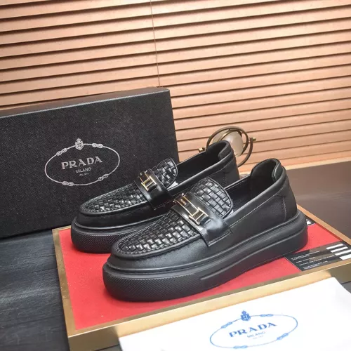 Wholesale Prada Casual Shoes For Men #1340391 $96.00 USD, Wholesale Quality Replica Prada Casual Shoes