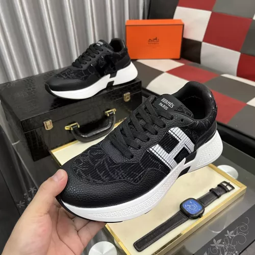 Wholesale Hermes Casual Shoes For Men #1340416 $98.00 USD, Wholesale Quality Replica Hermes Casual Shoes