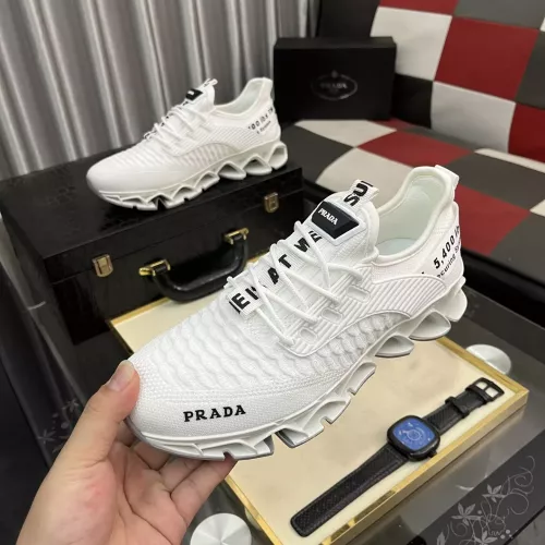 Wholesale Prada Casual Shoes For Men #1340424 $76.00 USD, Wholesale Quality Replica Prada Casual Shoes