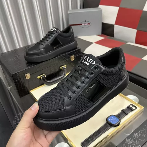 Wholesale Prada Casual Shoes For Men #1340429 $102.00 USD, Wholesale Quality Replica Prada Casual Shoes