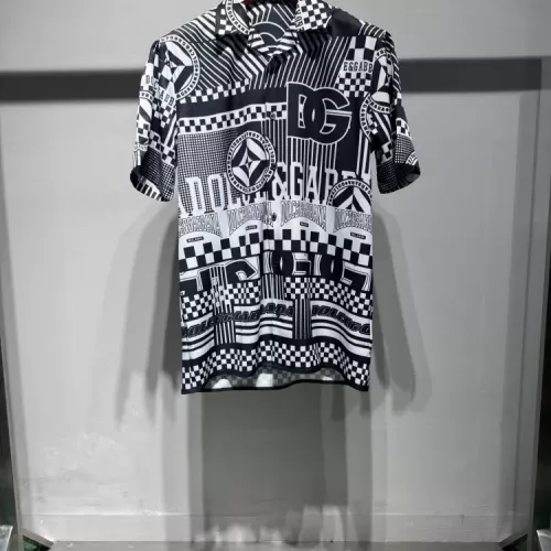 Wholesale Dolce &amp; Gabbana D&amp;G Shirts Short Sleeved For Men #1340447 $40.00 USD, Wholesale Quality Replica Dolce &amp; Gabbana D&amp;G Shirts