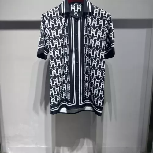 Wholesale Dolce &amp; Gabbana D&amp;G Shirts Short Sleeved For Men #1340448 $40.00 USD, Wholesale Quality Replica Dolce &amp; Gabbana D&amp;G Shirts