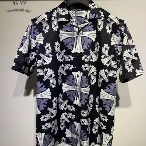 Wholesale Chrome Hearts Shirts Short Sleeved For Men #1340450 $40.00 USD, Wholesale Quality Replica Chrome Hearts Shirts