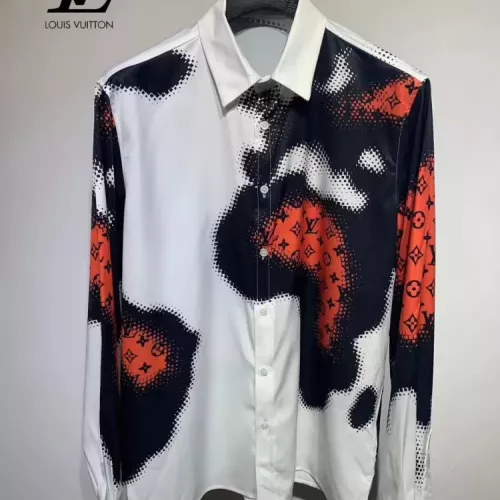 Wholesale Louis Vuitton LV Shirts Long Sleeved For Men #1340452 $41.00 USD, Wholesale Quality Replica Louis Vuitton LV Shirts