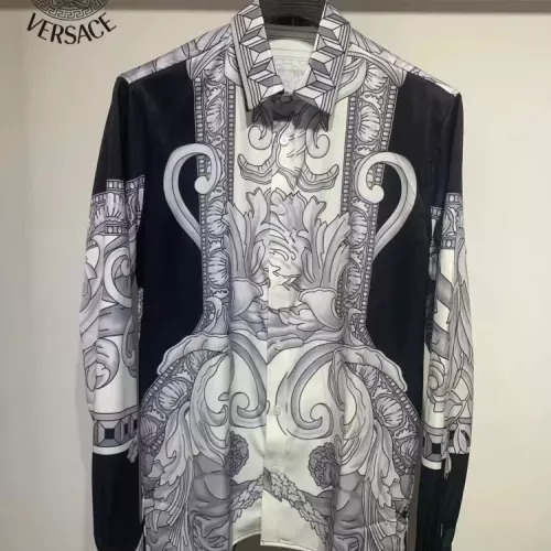 Wholesale Versace Shirts Long Sleeved For Men #1340454 $41.00 USD, Wholesale Quality Replica Versace Shirts