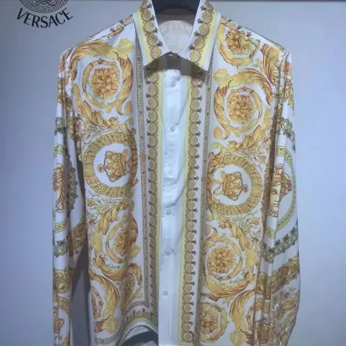 Wholesale Versace Shirts Long Sleeved For Men #1340455 $41.00 USD, Wholesale Quality Replica Versace Shirts