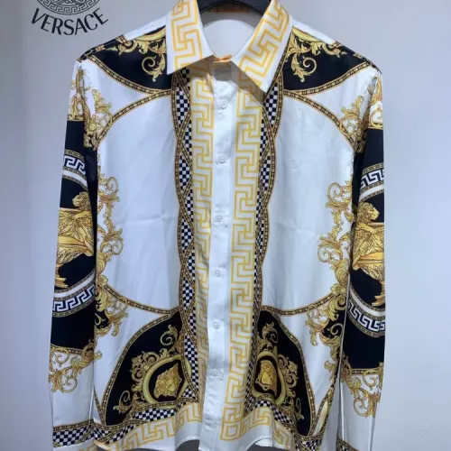 Wholesale Versace Shirts Long Sleeved For Men #1340464 $41.00 USD, Wholesale Quality Replica Versace Shirts