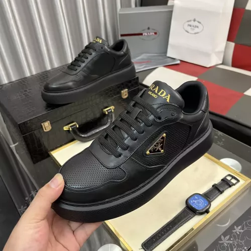 Wholesale Prada Casual Shoes For Men #1340468 $102.00 USD, Wholesale Quality Replica Prada Casual Shoes