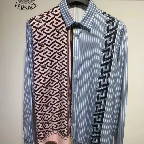 Wholesale Versace Shirts Long Sleeved For Men #1340469 $41.00 USD, Wholesale Quality Replica Versace Shirts