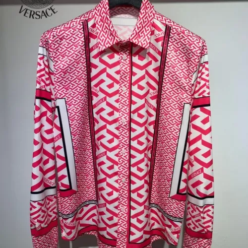 Wholesale Versace Shirts Long Sleeved For Men #1340475 $41.00 USD, Wholesale Quality Replica Versace Shirts