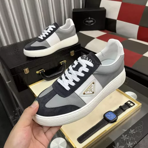 Wholesale Prada Casual Shoes For Men #1340479 $82.00 USD, Wholesale Quality Replica Prada Casual Shoes