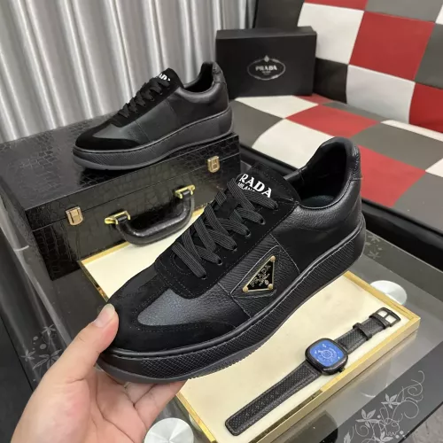 Wholesale Prada Casual Shoes For Men #1340480 $82.00 USD, Wholesale Quality Replica Prada Casual Shoes