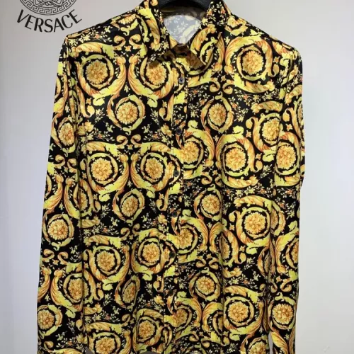 Wholesale Versace Shirts Long Sleeved For Men #1340486 $41.00 USD, Wholesale Quality Replica Versace Shirts