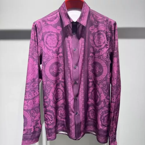 Wholesale Versace Shirts Long Sleeved For Men #1340488 $41.00 USD, Wholesale Quality Replica Versace Shirts