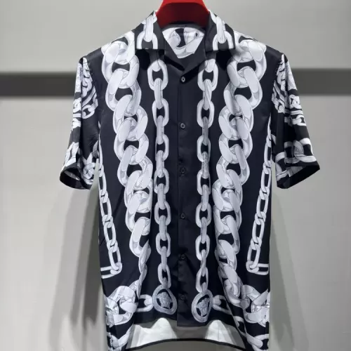 Wholesale Versace Shirts Short Sleeved For Men #1340496 $40.00 USD, Wholesale Quality Replica Versace Shirts