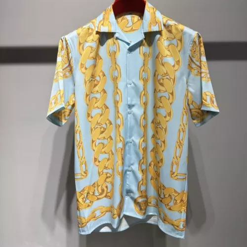 Wholesale Versace Shirts Short Sleeved For Men #1340498 $40.00 USD, Wholesale Quality Replica Versace Shirts