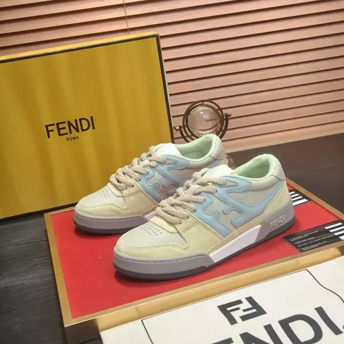 Wholesale Fendi Casual Shoes For Men #1340596 $108.00 USD, Wholesale Quality Replica Fendi Casual Shoes