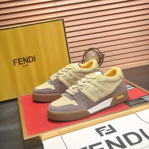 Wholesale Fendi Casual Shoes For Men #1340599 $108.00 USD, Wholesale Quality Replica Fendi Casual Shoes