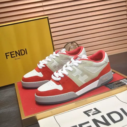 Wholesale Fendi Casual Shoes For Men #1340604 $108.00 USD, Wholesale Quality Replica Fendi Casual Shoes