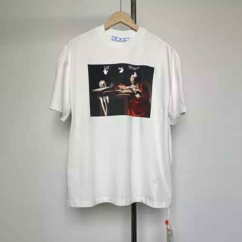 Wholesale Off-White T-Shirts Short Sleeved For Unisex #1340609 $40.00 USD, Wholesale Quality Replica Off-White T-Shirts