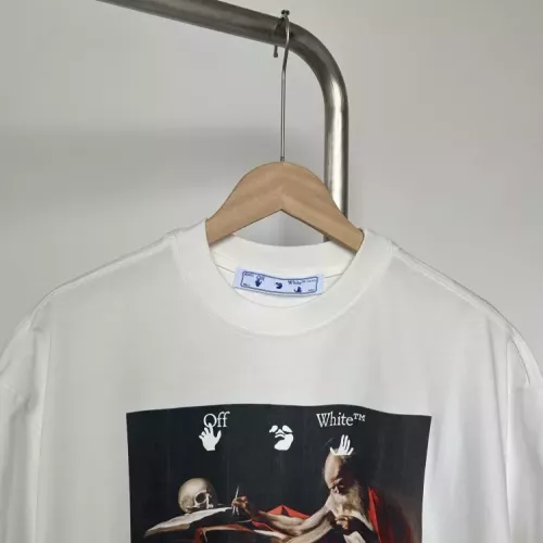 Replica Off-White T-Shirts Short Sleeved For Unisex #1340609 $40.00 USD for Wholesale