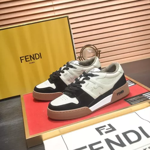 Wholesale Fendi Casual Shoes For Men #1340616 $108.00 USD, Wholesale Quality Replica Fendi Casual Shoes