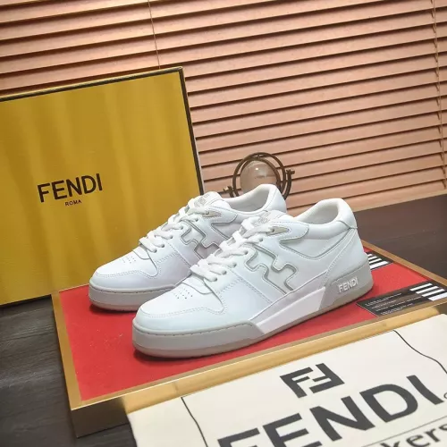 Wholesale Fendi Casual Shoes For Men #1340632 $108.00 USD, Wholesale Quality Replica Fendi Casual Shoes