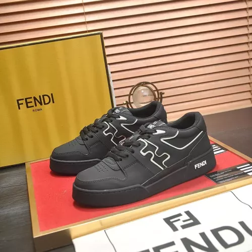 Wholesale Fendi Casual Shoes For Men #1340635 $108.00 USD, Wholesale Quality Replica Fendi Casual Shoes