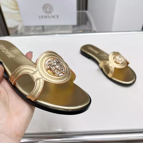 Replica Versace Slippers For Women #1340966 $88.00 USD for Wholesale