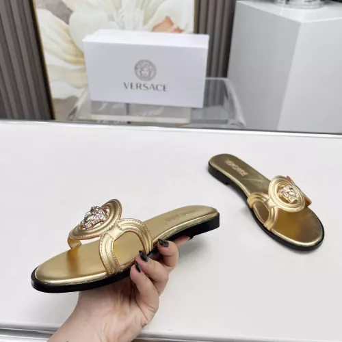 Replica Versace Slippers For Women #1340966 $88.00 USD for Wholesale