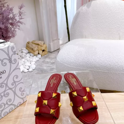 Replica Valentino Slippers For Women #1340971 $92.00 USD for Wholesale