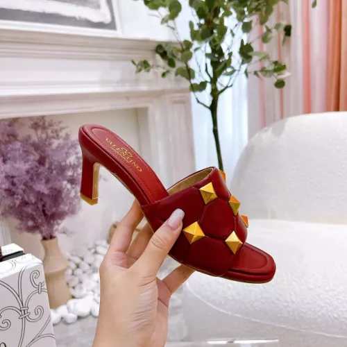 Replica Valentino Slippers For Women #1340971 $92.00 USD for Wholesale
