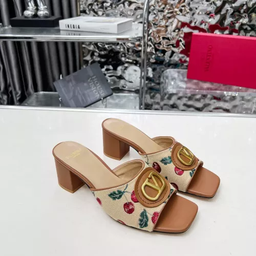 Replica Valentino Slippers For Women #1340974 $88.00 USD for Wholesale