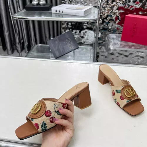 Replica Valentino Slippers For Women #1340974 $88.00 USD for Wholesale