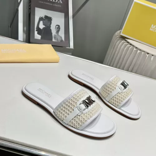 Replica Michael Kors Slippers For Women #1341002 $76.00 USD for Wholesale