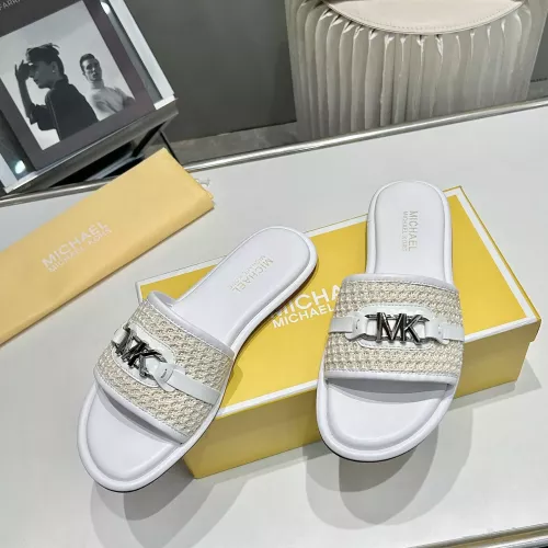 Replica Michael Kors Slippers For Women #1341002 $76.00 USD for Wholesale