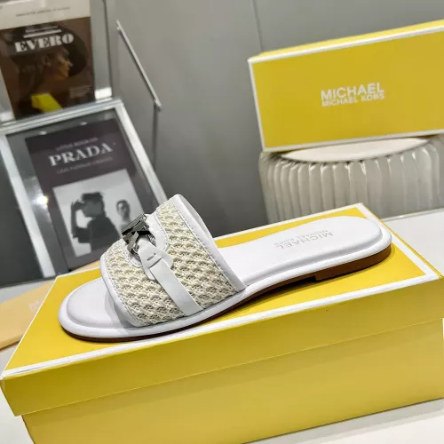 Replica Michael Kors Slippers For Women #1341002 $76.00 USD for Wholesale