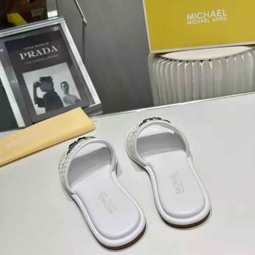 Replica Michael Kors Slippers For Women #1341002 $76.00 USD for Wholesale